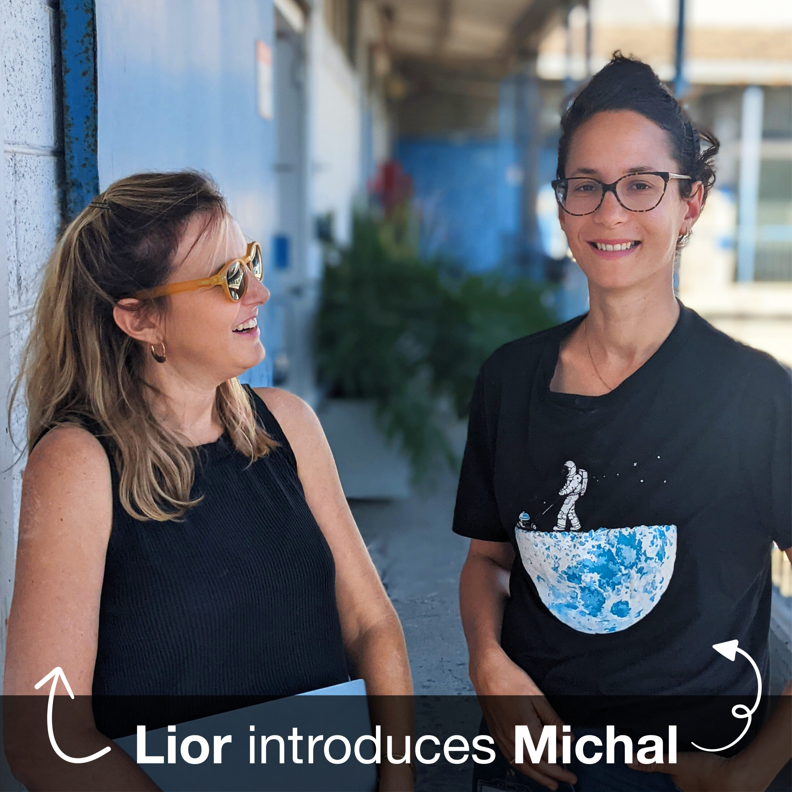 Lior Levin, our VP Business & People Operations, introduces Michal Berman, our HRBP & Talent Acquisition Manager