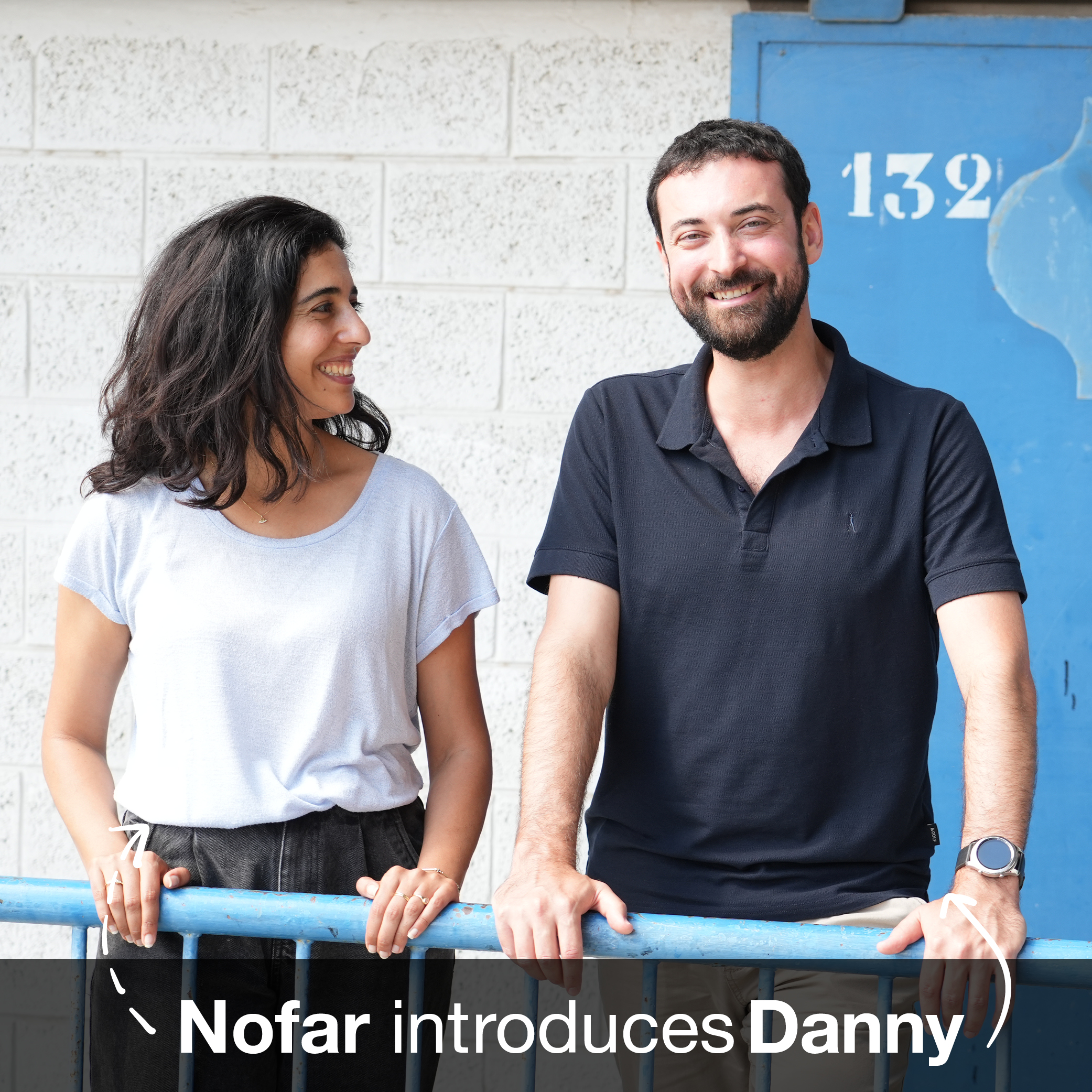 Nofar Adadi, our Research Lab Engineer, introduces Danny Dolgopyat, our R&D Director
