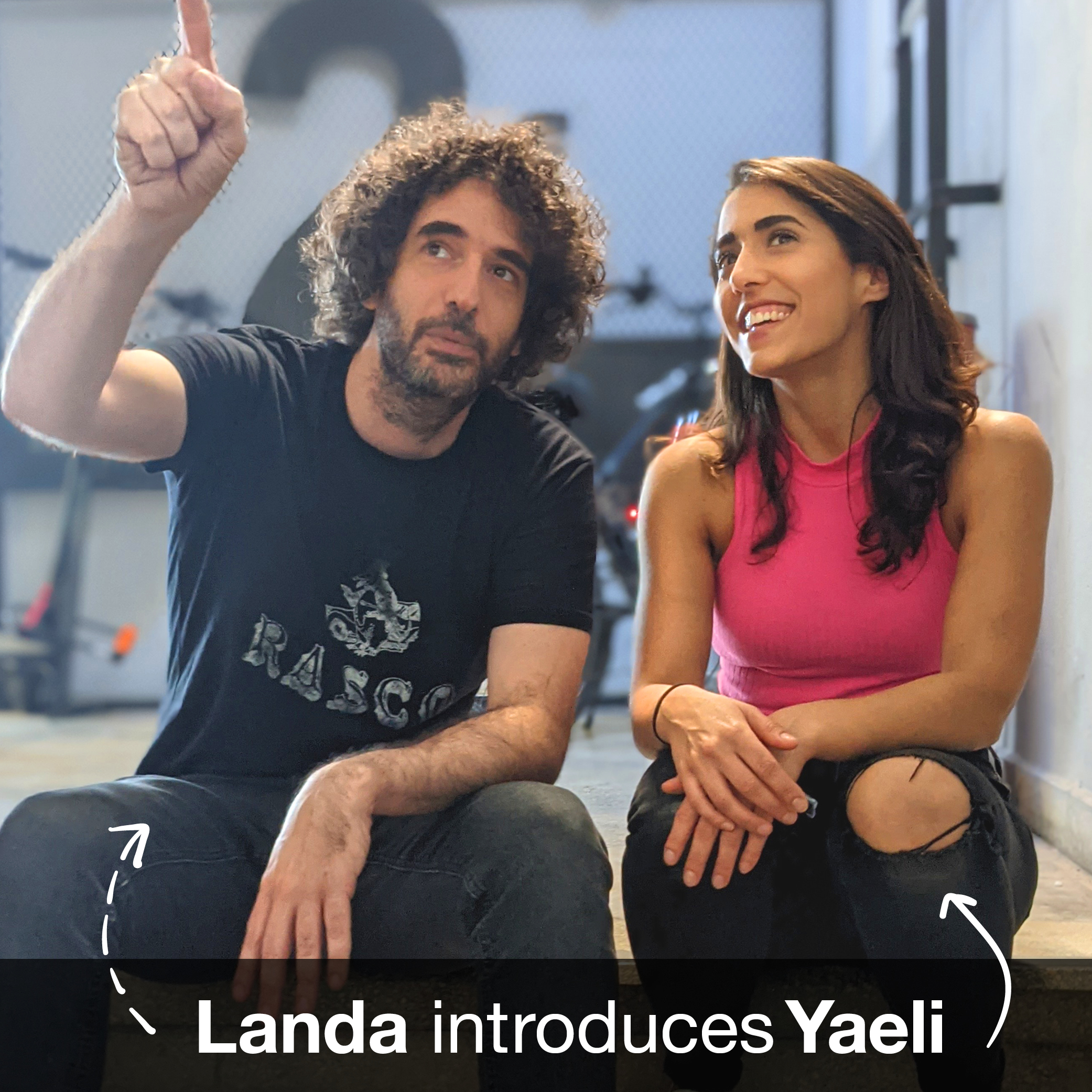 Shay Landa, our Mechanical Engineer, introduces Yaeli Zeidman, our SyqeAir Admin & MarCom Specialist