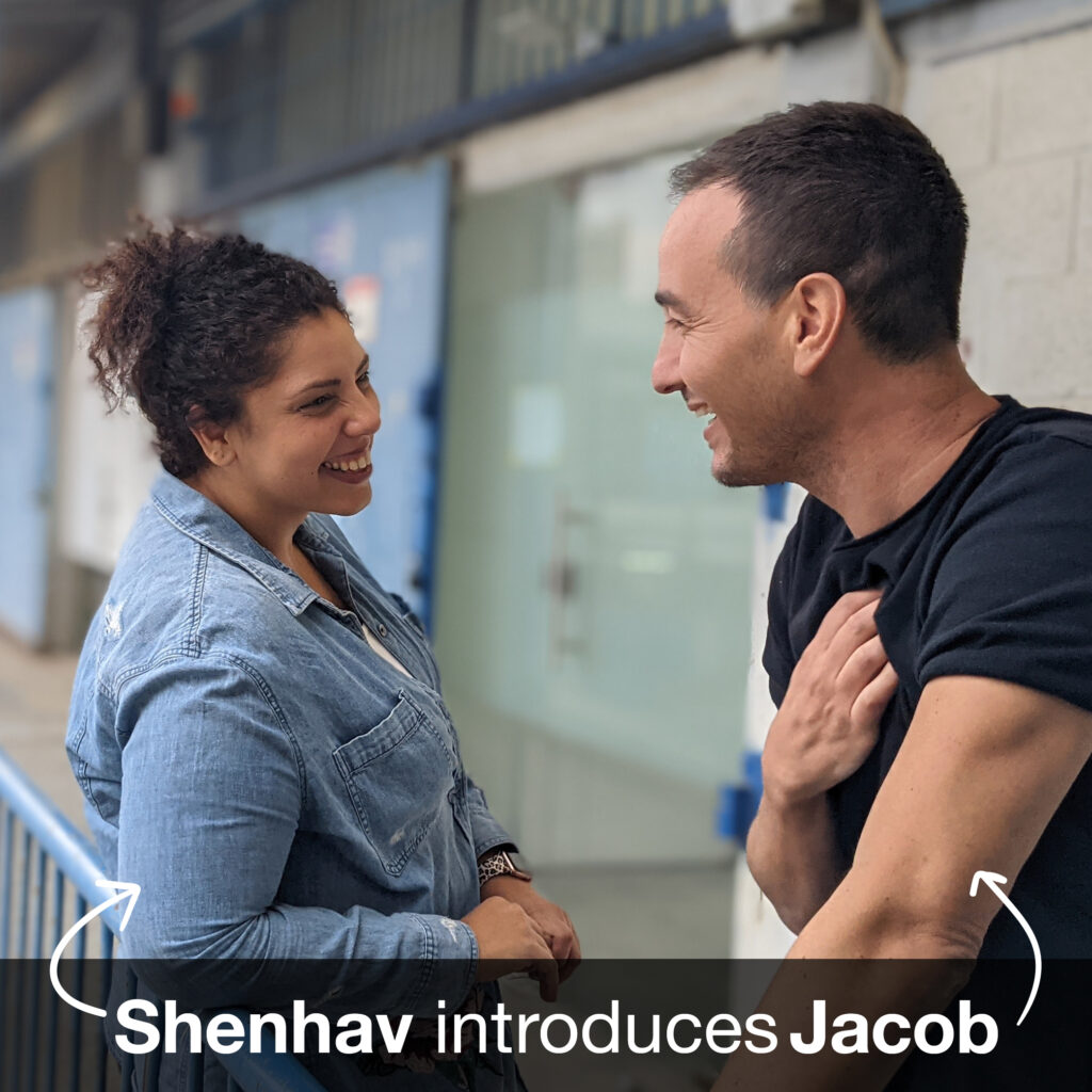 Shenhav Shimoni, our HR Business Partner, introduces Jacob Vogel, our Director Of Global Sales And Business Development